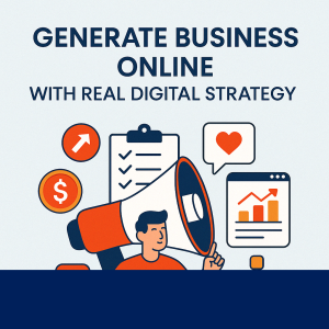 Generate Business Online with Real Digital Strategy