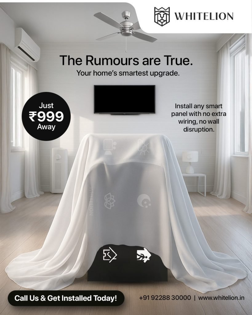 ₹999 Smart Touch Panel Offer by WhiteLion